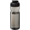 Bidon H2O Active® Eco POP Base o pojemności 650 ml z wieczkiem zaciskowym P072593C charcoal / czarny