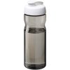 Bidon H2O Active® Eco POP Base o pojemności 650 ml z wieczkiem zaciskowym P072593C ciemnografitowy / biały