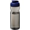 Bidon H2O Active® Eco POP Base o pojemności 650 ml z wieczkiem zaciskowym P072593C ciemnografitowy / błękit królewski