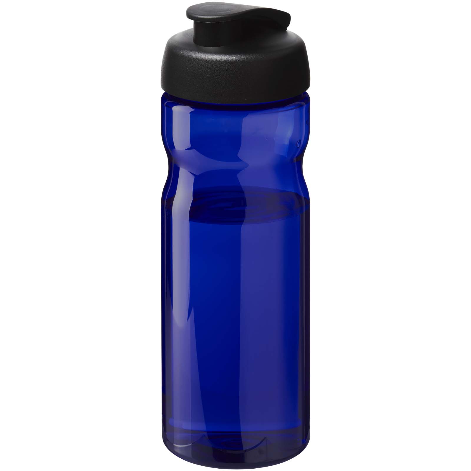 Bidon H2O Active® Eco POP Base o pojemności 650 ml z wieczkiem zaciskowym P072593C niebieski / czarny