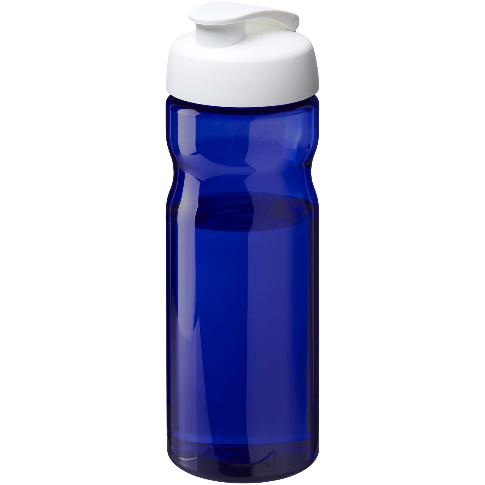 Bidon H2O Active® Eco POP Base o pojemności 650 ml z wieczkiem zaciskowym P072593C niebieski / biały
