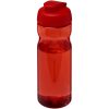 Bidon H2O Active® Eco POP Base o pojemności 650 ml z wieczkiem zaciskowym P072593C czerwony