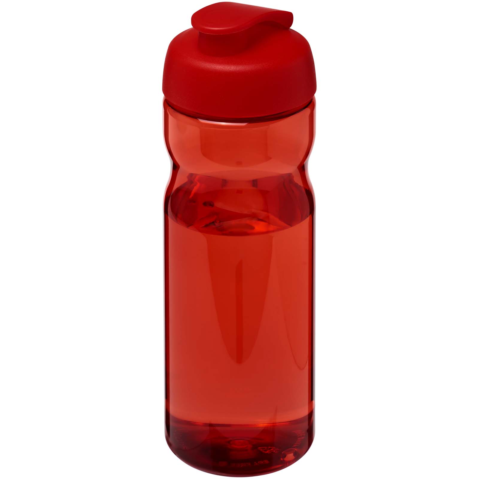 Bidon H2O Active® Eco POP Base o pojemności 650 ml z wieczkiem zaciskowym P072593C czerwony