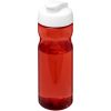 Bidon H2O Active® Eco POP Base o pojemności 650 ml z wieczkiem zaciskowym P072593C czerwony / biały