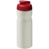 Bidon H2O Active® Eco POP Base o pojemności 650 ml z wieczkiem zaciskowym P072593C kość słoniowa / czerwony