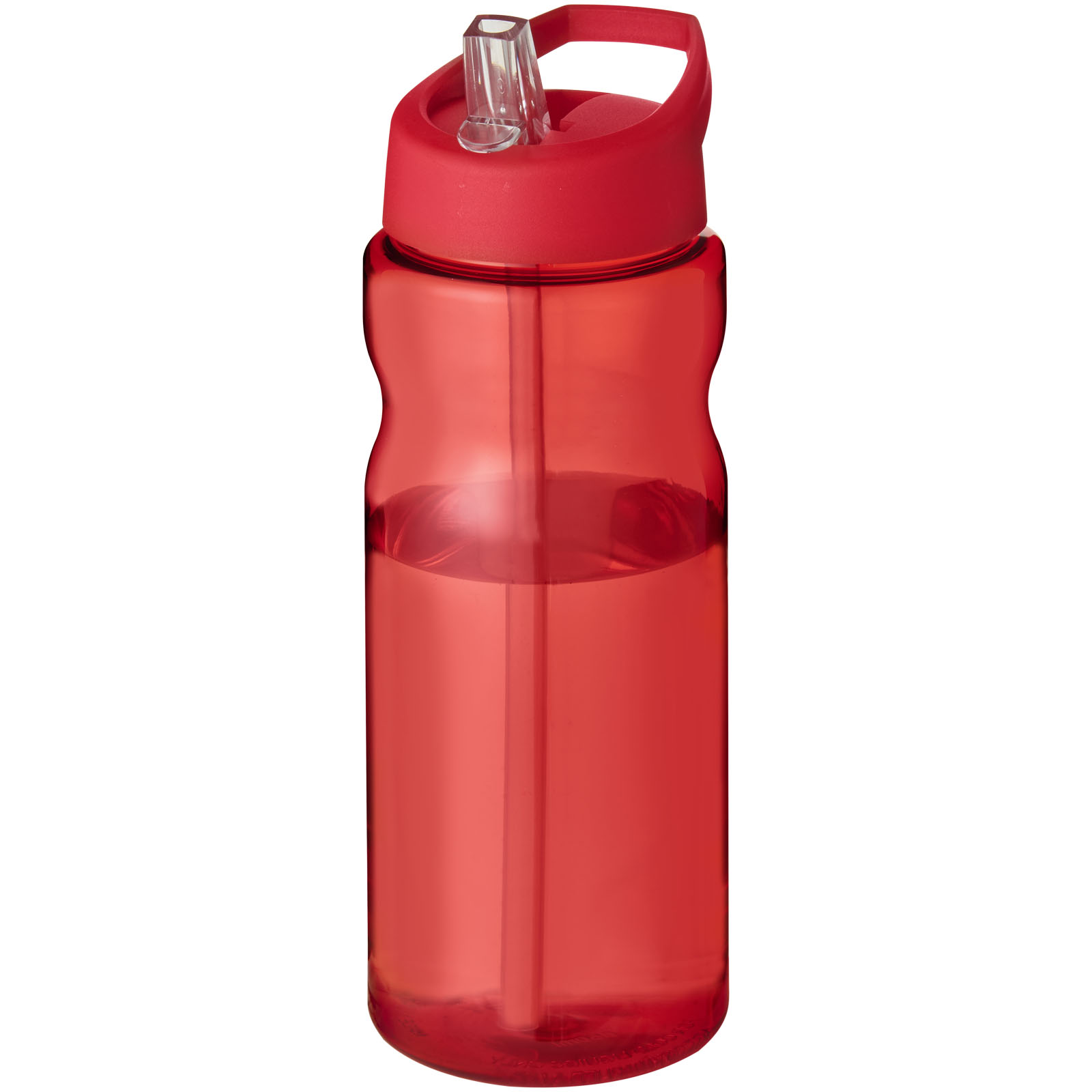 Bidon H2O Eco o pojemności 650 ml z wieczkiem z dzióbkiem P072638C czerwony