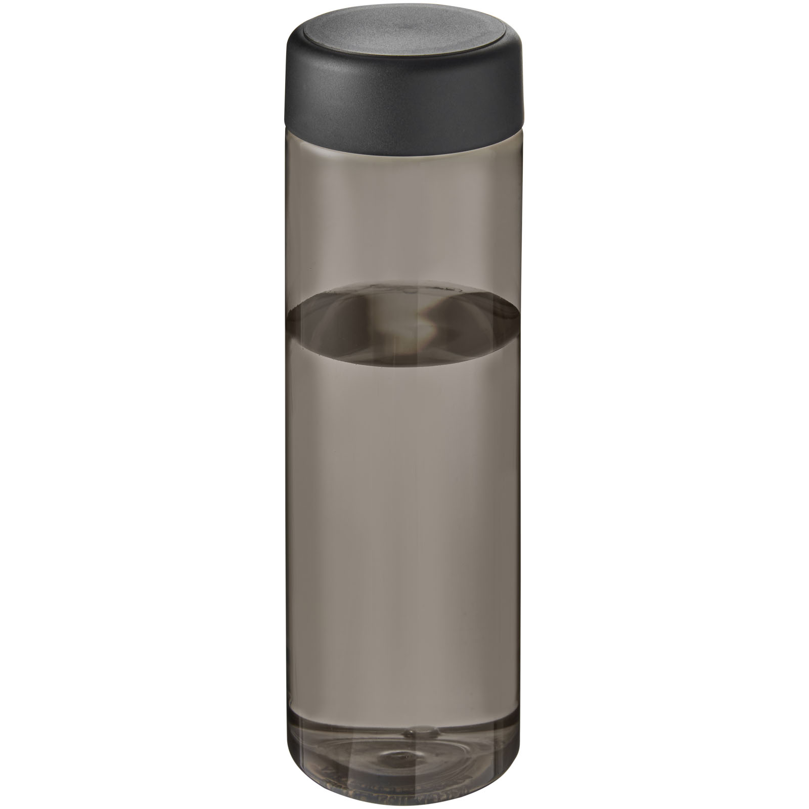 H2O Active® Vibe 850 ml screw cap water bottle P073396C ciemnografitowy / czarny