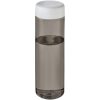 H2O Active® Vibe 850 ml screw cap water bottle P073396C ciemnografitowy / biały