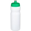 Bidon Baseline® Plus o pojemności 650 ml P069533C biały / zielony