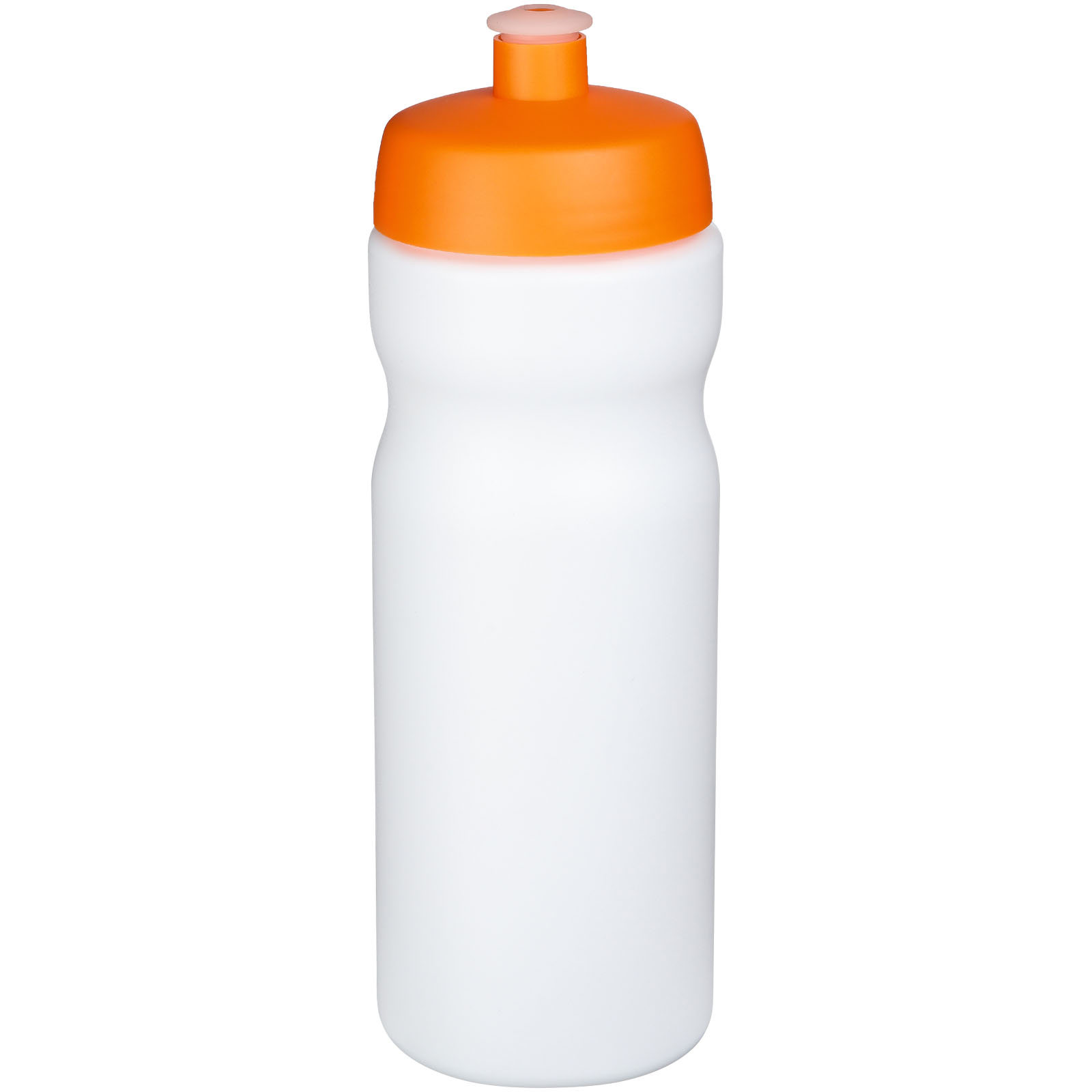 Bidon Baseline® Plus o pojemności 650 ml P069533C biały / pomarańczowy