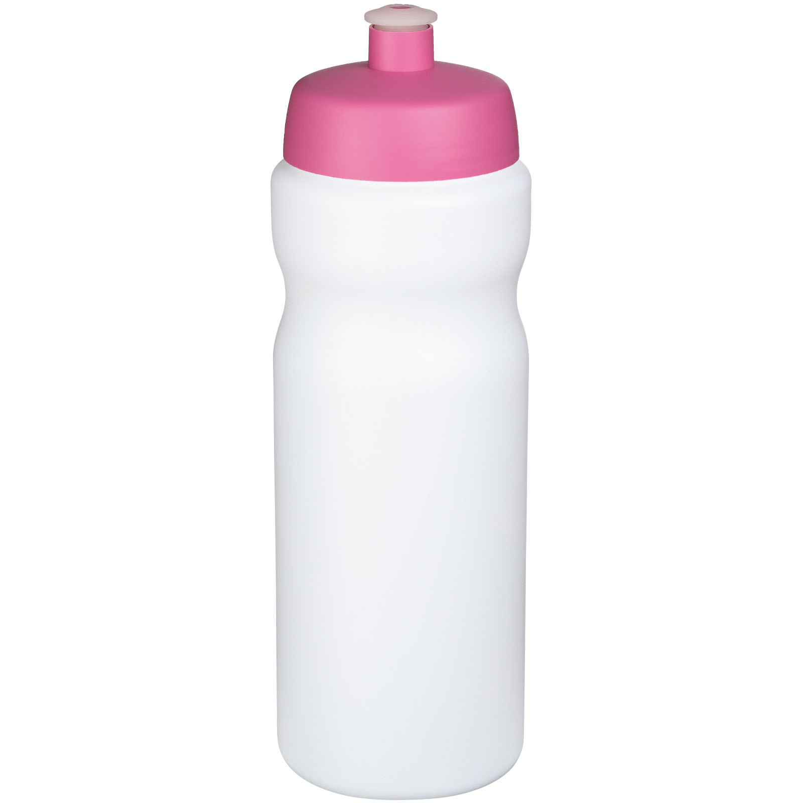 Bidon Baseline® Plus o pojemności 650 ml P069533C biały / różowy
