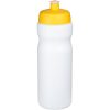 Bidon Baseline® Plus o pojemności 650 ml P069533C biały / żółty