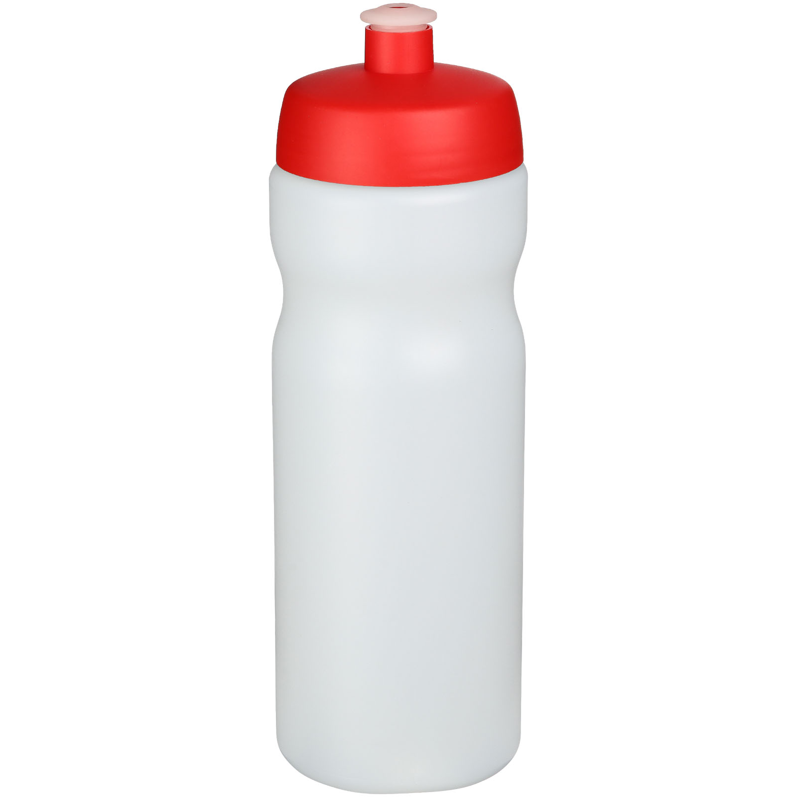 Bidon Baseline® Plus o pojemności 650 ml P069533C przezroczysty / czerwony