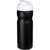 Bidon Baseline® Plus o pojemności 650 ml z otwieranym wieczkiem P069554C czarny / biały