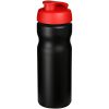 Bidon Baseline® Plus o pojemności 650 ml z otwieranym wieczkiem P069554C czarny / czerwony