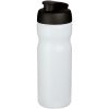 Bidon Baseline® Plus o pojemności 650 ml z otwieranym wieczkiem P069554C przezroczysty / czarny