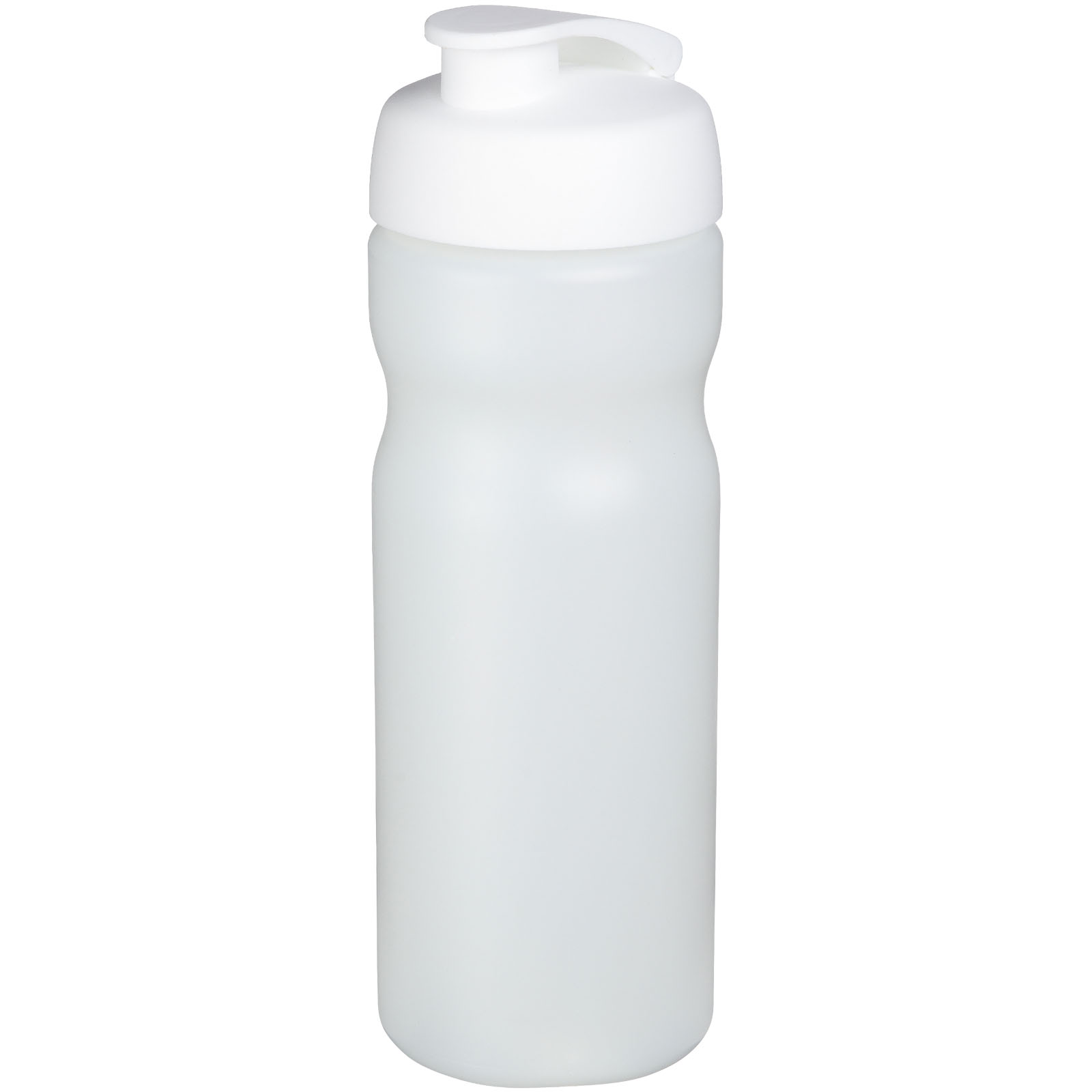 Bidon Baseline® Plus o pojemności 650 ml z otwieranym wieczkiem P069554C przezroczysty / biały
