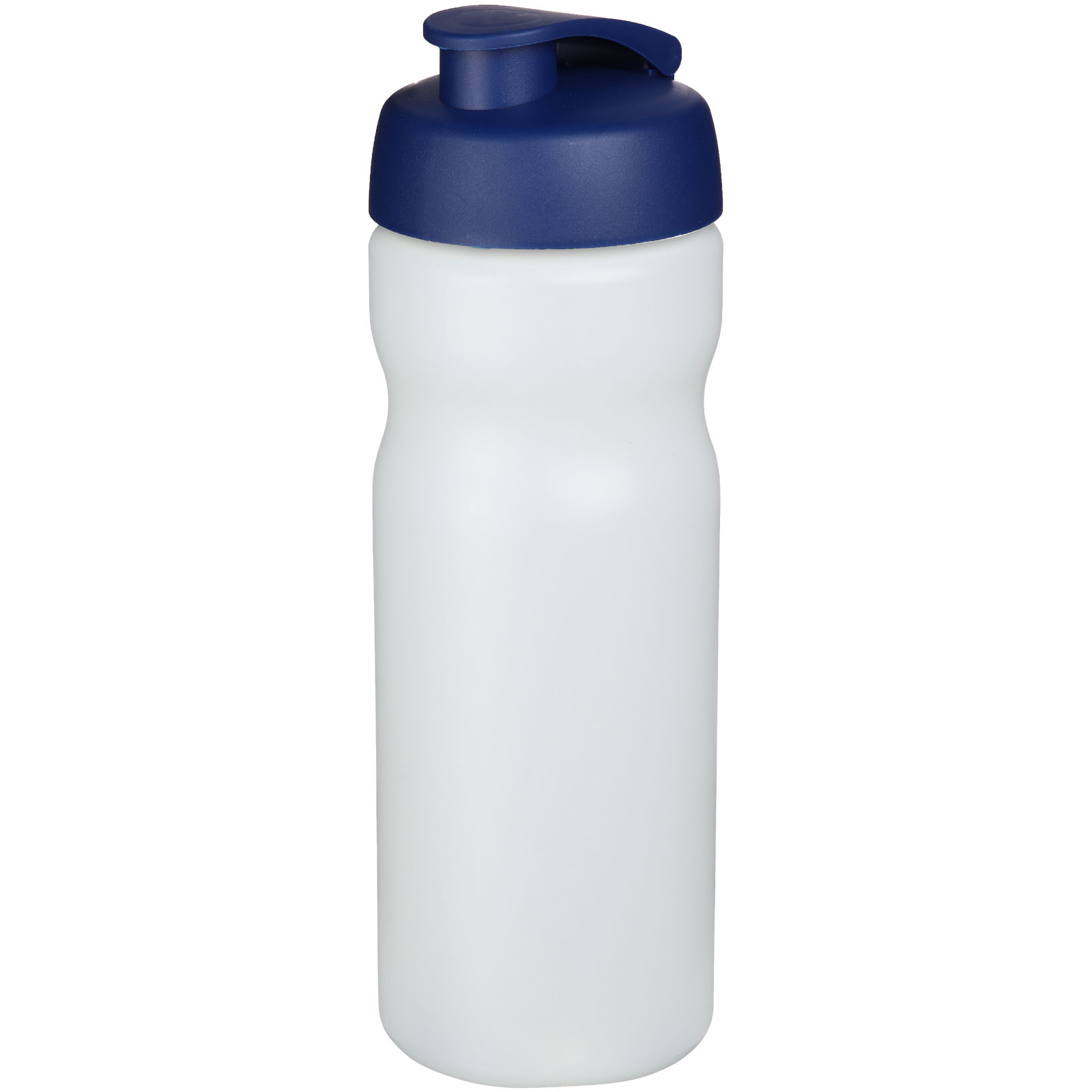 Bidon Baseline® Plus o pojemności 650 ml z otwieranym wieczkiem P069554C przezroczysty / niebieski