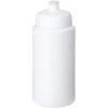 Bidon Baseline® Plus o pojemności 500 ml ze sportowym wieczkiem i uchwytem P069575C biały