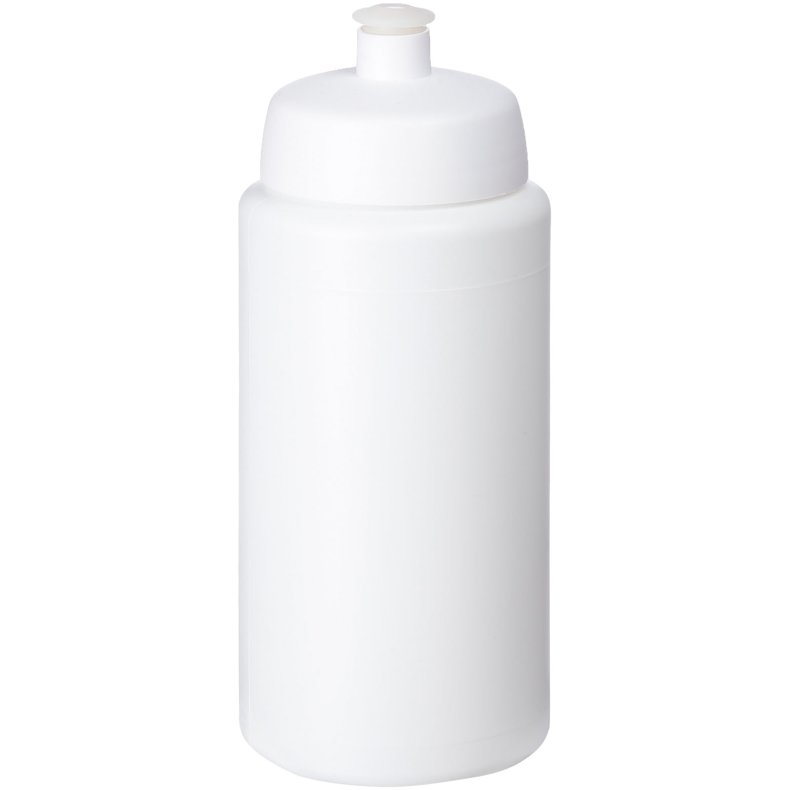 Bidon Baseline® Plus o pojemności 500 ml ze sportowym wieczkiem i uchwytem P069575C biały