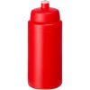 Bidon Baseline® Plus o pojemności 500 ml ze sportowym wieczkiem i uchwytem P069575C czerwony