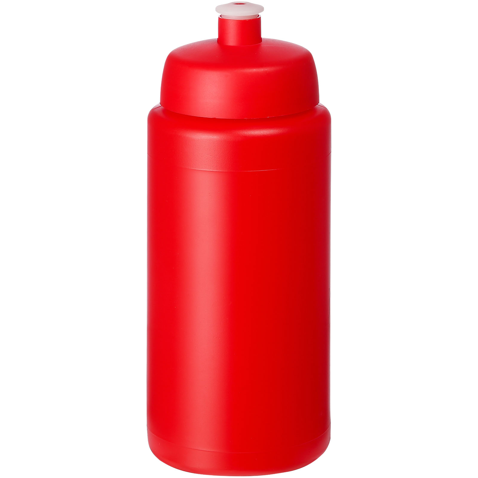 Bidon Baseline® Plus o pojemności 500 ml ze sportowym wieczkiem i uchwytem P069575C czerwony