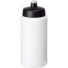 Bidon Baseline® Plus o pojemności 500 ml z wieczkiem sportowym P069598C biały / czarny