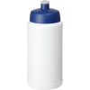 Bidon Baseline® Plus o pojemności 500 ml z wieczkiem sportowym P069598C biały / niebieski