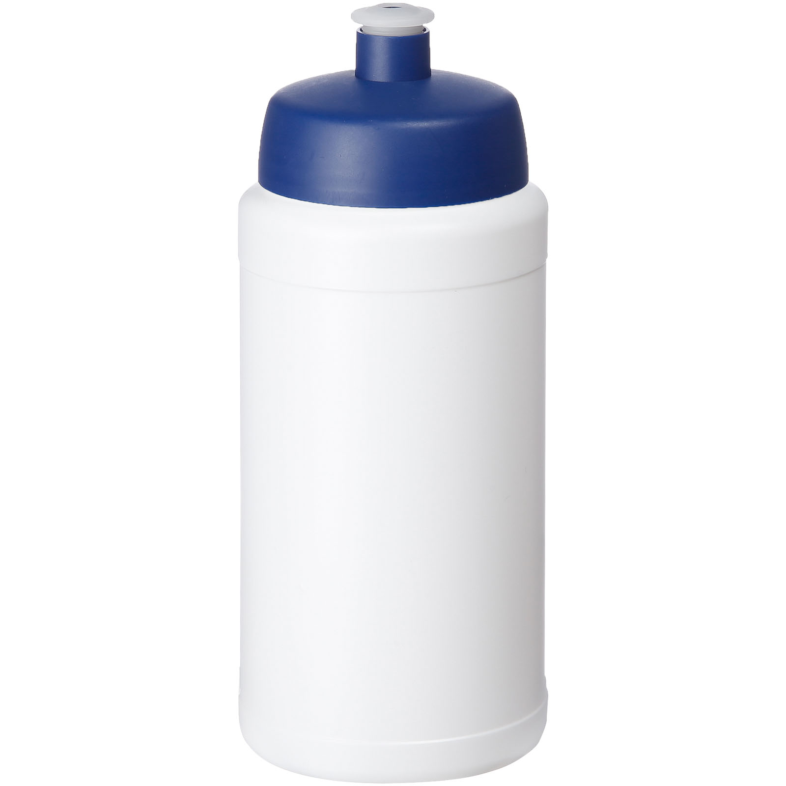 Bidon Baseline® Plus o pojemności 500 ml z wieczkiem sportowym P069598C biały / niebieski