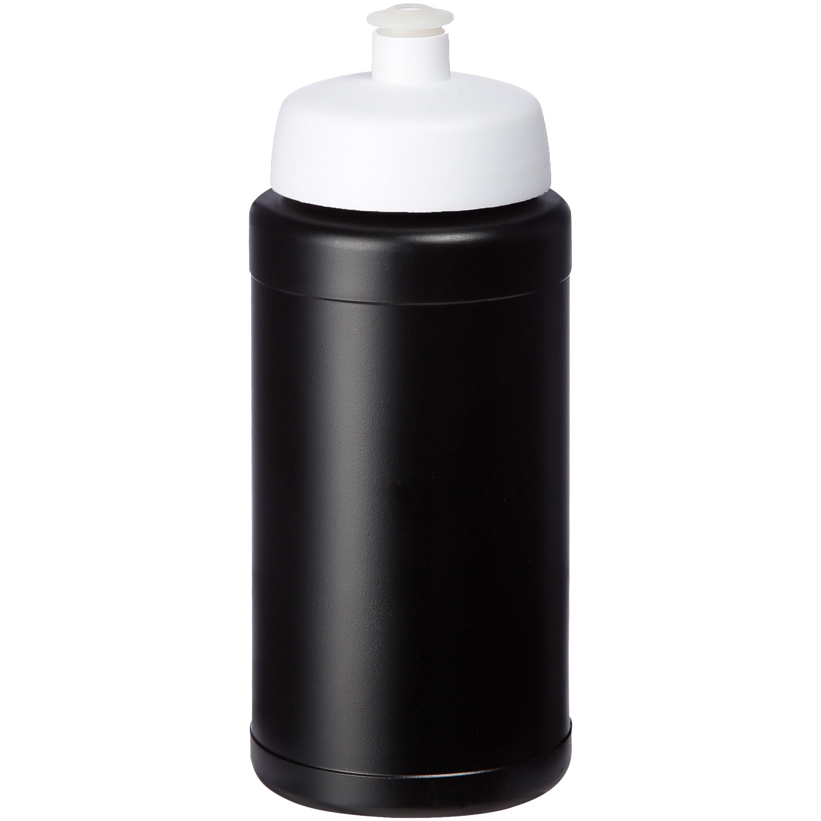 Bidon Baseline® Plus o pojemności 500 ml z wieczkiem sportowym P069598C czarny / biały