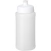 Bidon Baseline® Plus o pojemności 500 ml z wieczkiem sportowym P069598C przezroczysty / biały