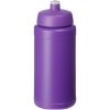 Bidon Baseline® Plus o pojemności 500 ml z wieczkiem sportowym P069598C fioletowy