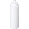 Bidon Baseline® Plus o pojemności 750 ml ze sportowym wieczkiem i uchwytem P069623C biały