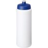 Bidon Baseline® Plus o pojemności 750 ml ze sportowym wieczkiem i uchwytem P069623C biały / niebieski