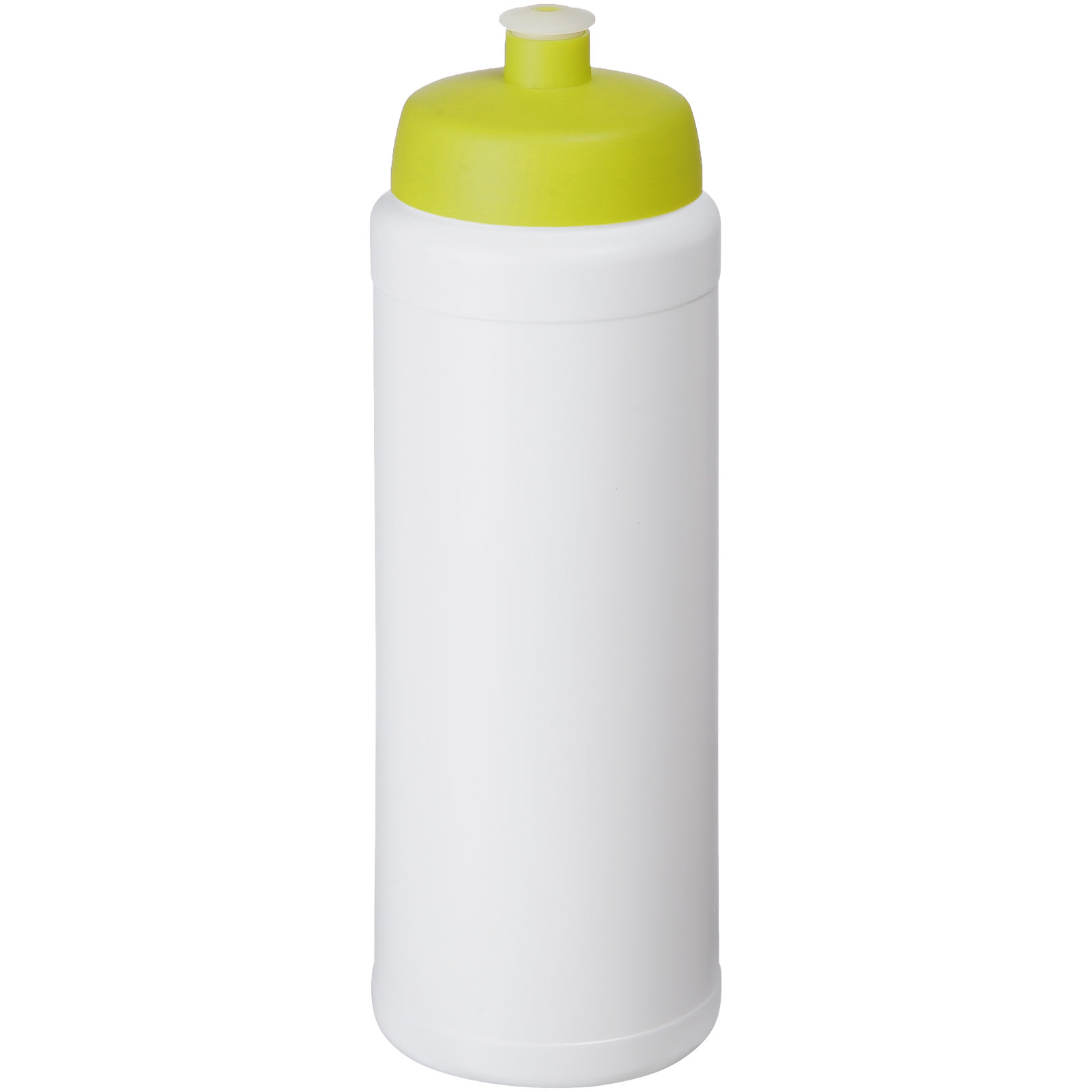 Bidon Baseline® Plus o pojemności 750 ml ze sportowym wieczkiem i uchwytem P069623C biały / limonka