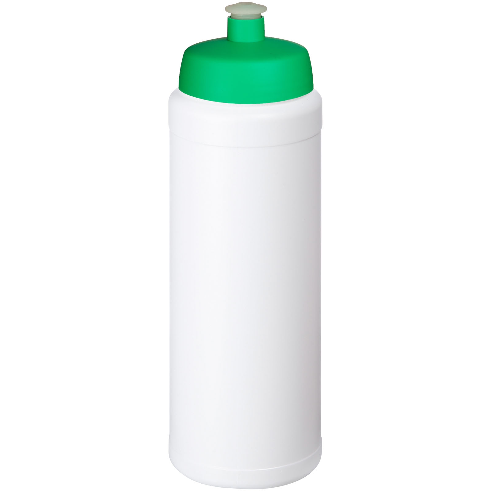 Bidon Baseline® Plus o pojemności 750 ml ze sportowym wieczkiem i uchwytem P069623C biały / zielony