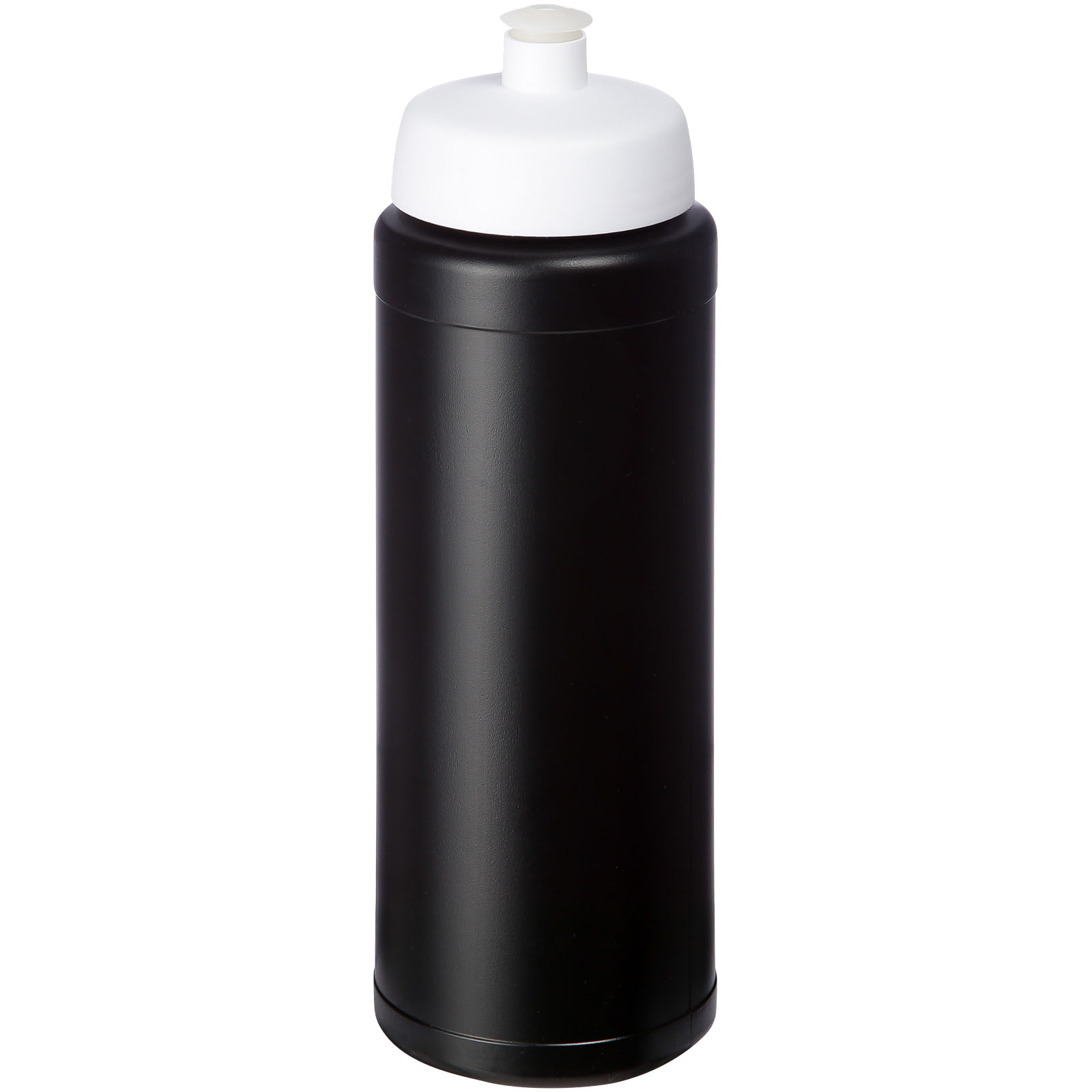 Bidon Baseline® Plus o pojemności 750 ml ze sportowym wieczkiem i uchwytem P069623C czarny / biały