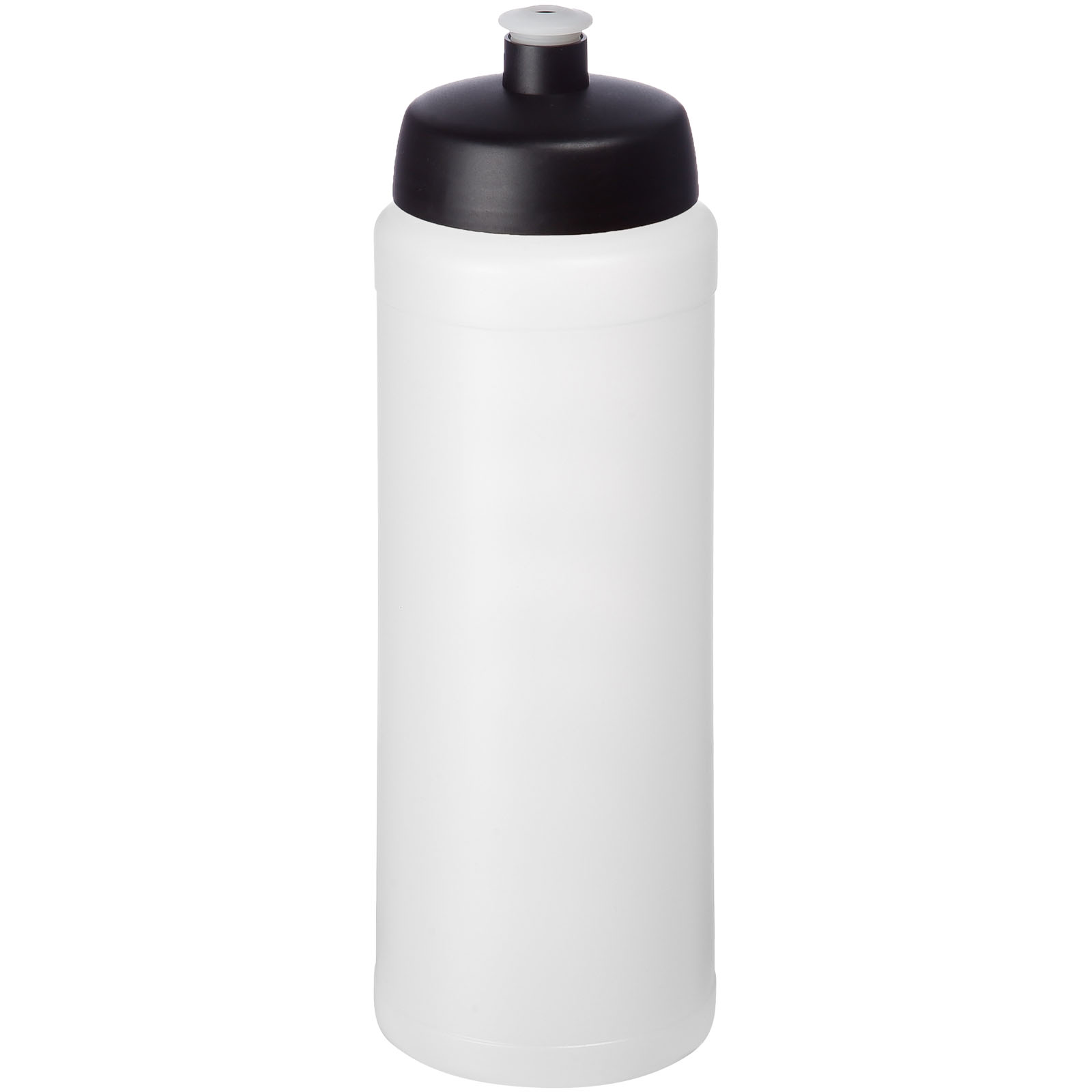 Bidon Baseline® Plus o pojemności 750 ml ze sportowym wieczkiem i uchwytem P069623C przezroczysty / czarny
