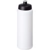 Bidon Baseline® Plus o pojemności 750 ml z wieczkiem sportowym P069644C biały / czarny