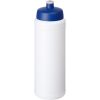 Bidon Baseline® Plus o pojemności 750 ml z wieczkiem sportowym P069644C biały / niebieski