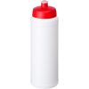 Bidon Baseline® Plus o pojemności 750 ml z wieczkiem sportowym P069644C biały / czerwony