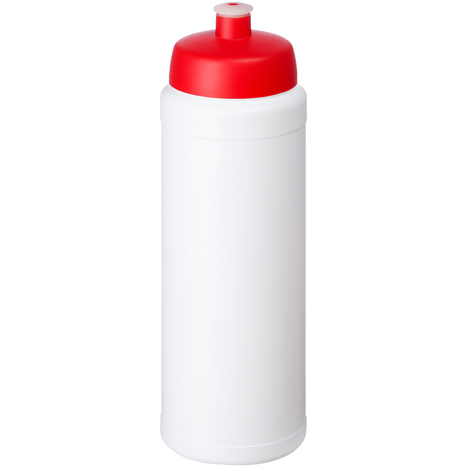 Bidon Baseline® Plus o pojemności 750 ml z wieczkiem sportowym P069644C biały / czerwony