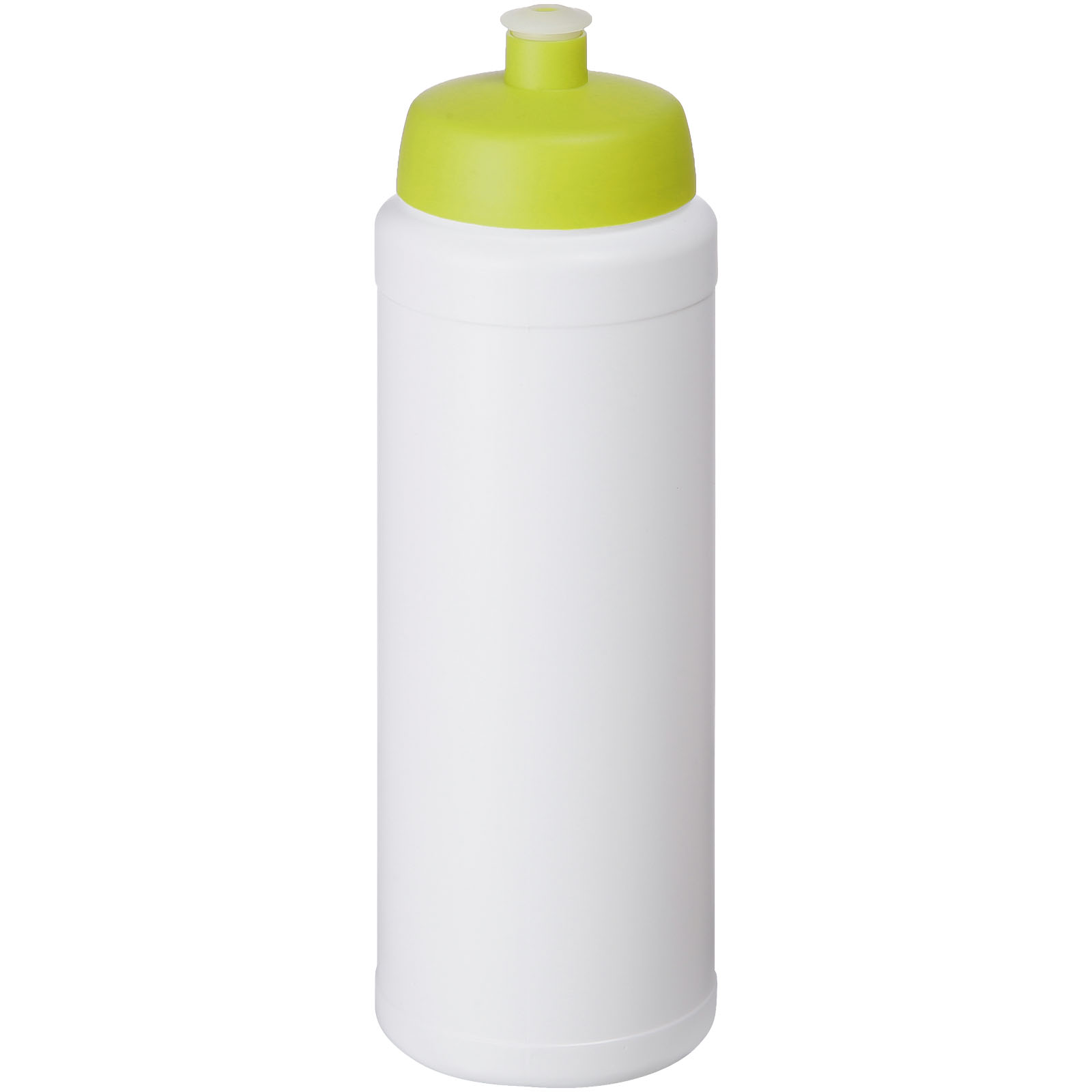 Bidon Baseline® Plus o pojemności 750 ml z wieczkiem sportowym P069644C biały / limonka