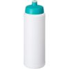 Bidon Baseline® Plus o pojemności 750 ml z wieczkiem sportowym P069644C biały / morski