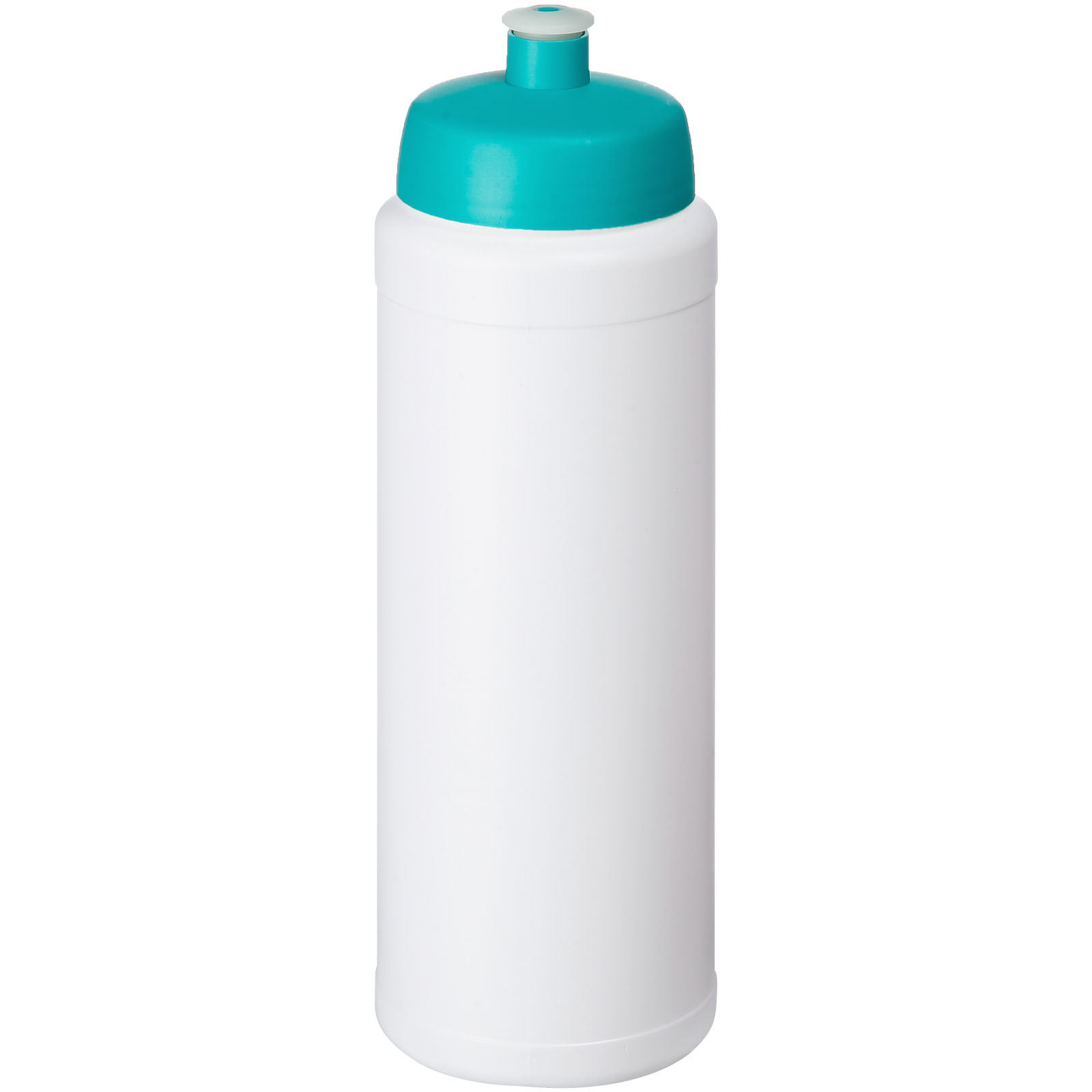 Bidon Baseline® Plus o pojemności 750 ml z wieczkiem sportowym P069644C biały / morski