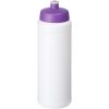 Bidon Baseline® Plus o pojemności 750 ml z wieczkiem sportowym P069644C biały / fioletowy
