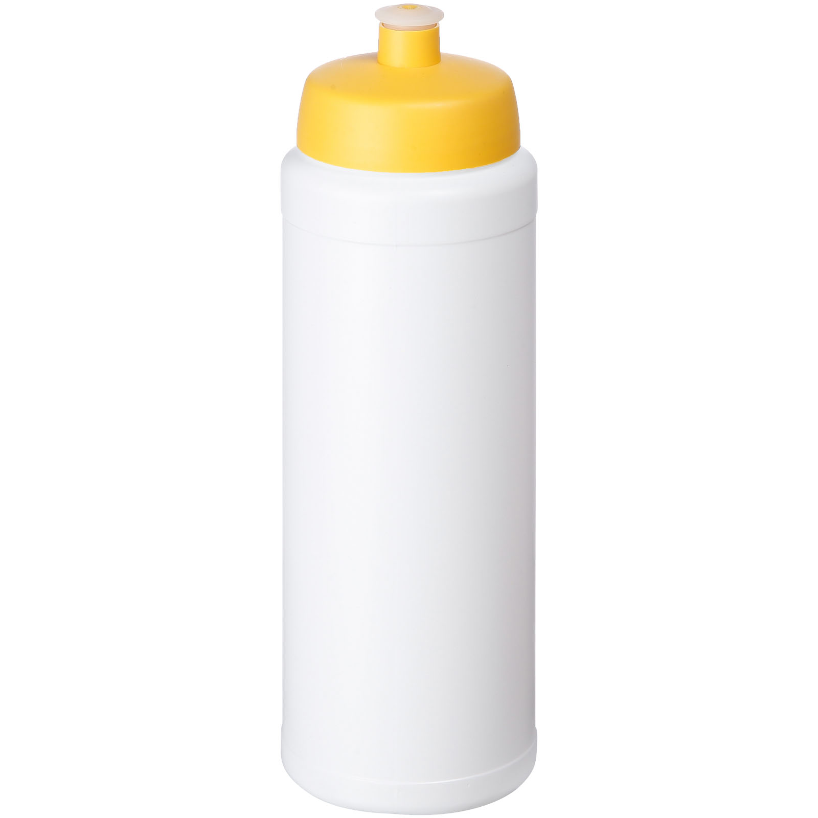 Bidon Baseline® Plus o pojemności 750 ml z wieczkiem sportowym P069644C biały / żółty