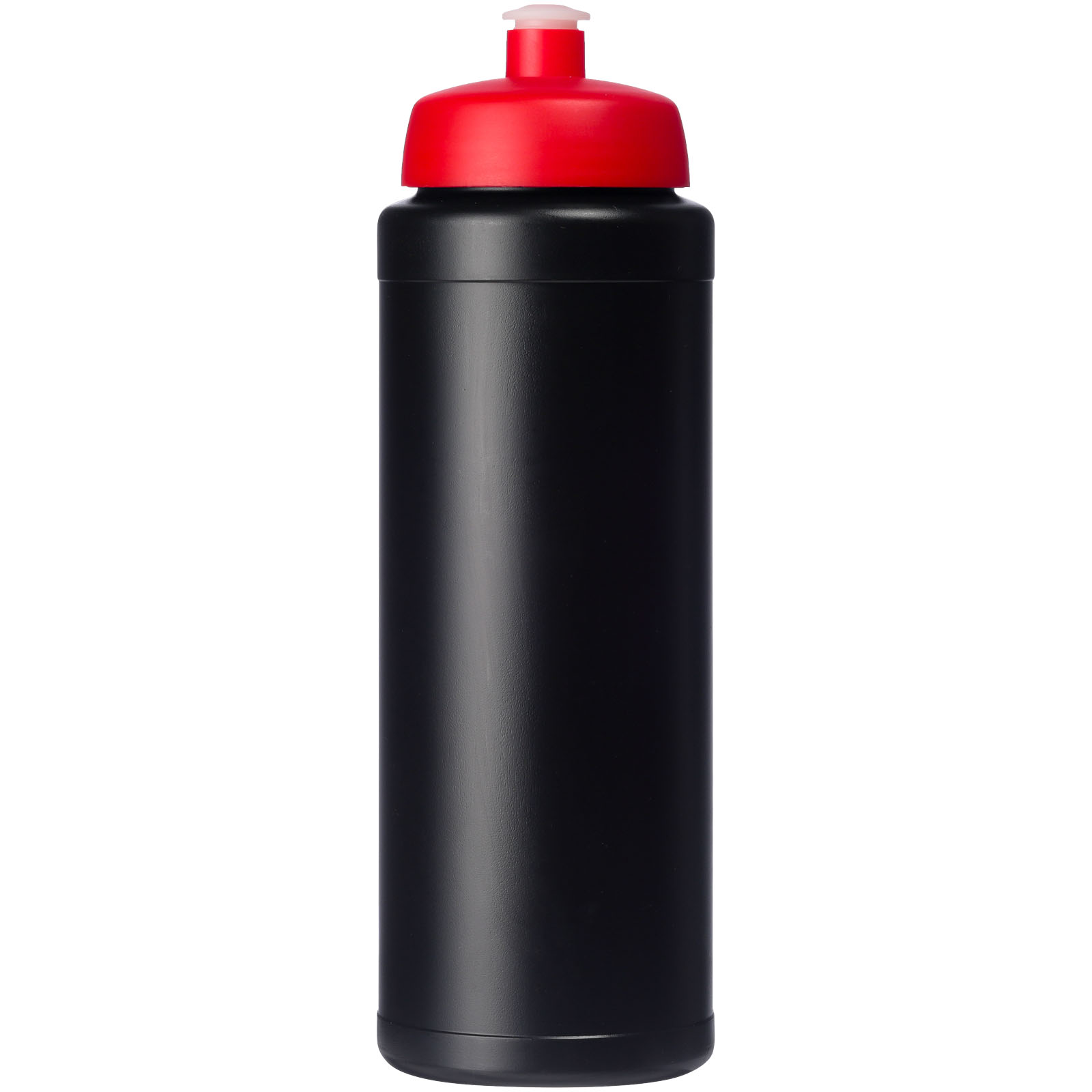 Bidon Baseline® Plus o pojemności 750 ml z wieczkiem sportowym P069644C czarny / czerwony