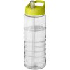 Bidon H2O Treble o pojemności 750 ml z wieczkiem z dzióbkiem P069701C przezroczysty / limonka