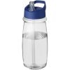Bidon H2O Pulse o pojemności 600 ml z wieczkiem z dzióbkiem P069715C przezroczysty / niebieski